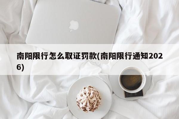 南阳限行怎么取证罚款(南阳限行通知2026)