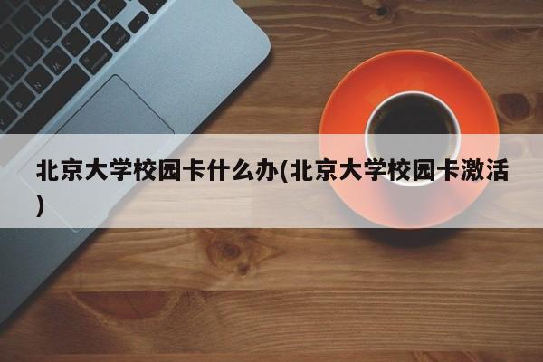北京大学校园卡什么办(北京大学校园卡激活)